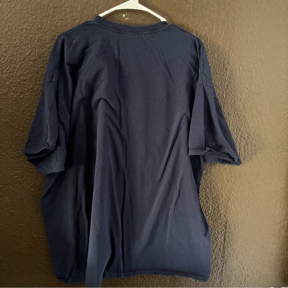 Navy Blue Short Sleeve Black Leadership Summit Devine Nine Graphic Tee, Size 3XL - Picture 2 of 5